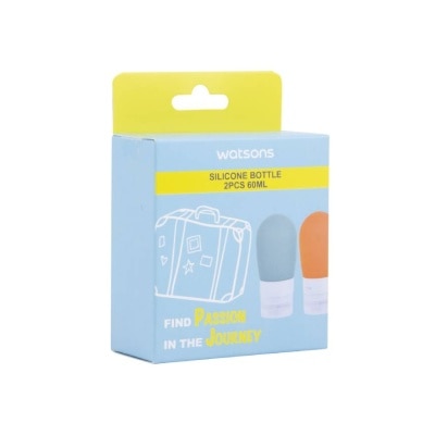 Watsons Watsons Silicone Bottle 60ml x 2 pcs.