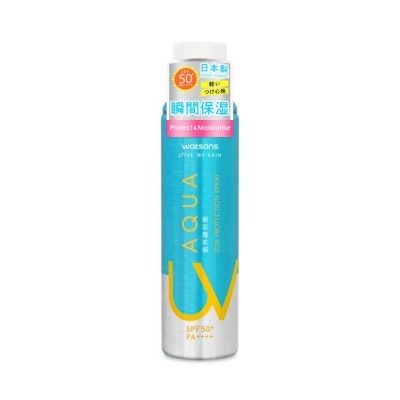 Watsons Watsons Aqua UV Sun Protection Spray SPF50+ PA++++ 150g.