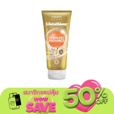 Watsons - Watsons Glutathione Flawless Radiance Serum Lotion 330ml.