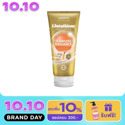 WATSONS วัตสัน กลูต้าไธโอน ฟลอเลส เรเดียนซ์ เซรั่ม โลชั่น 330 มล. image