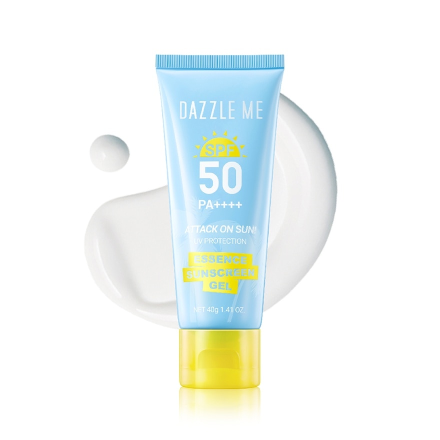 Dazzle Me Attack On Sun Essence Sunscreen Gel 40g.