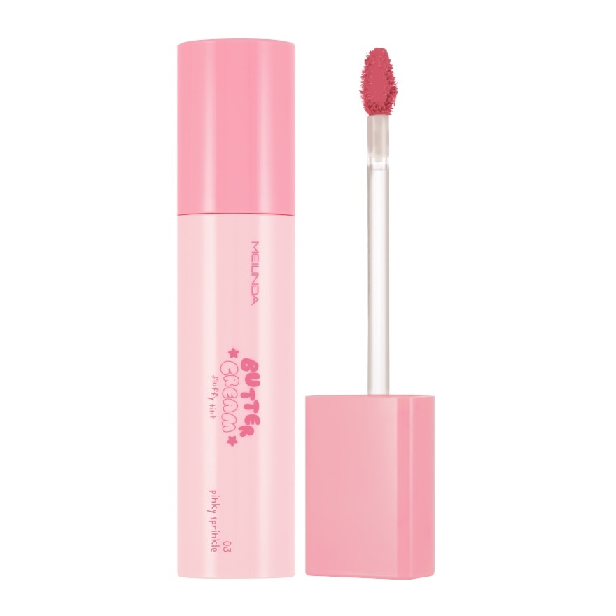 Meilinda Butter Cream Fluffy Lip Tint 4.6g. 03 Pinky Sprinkle