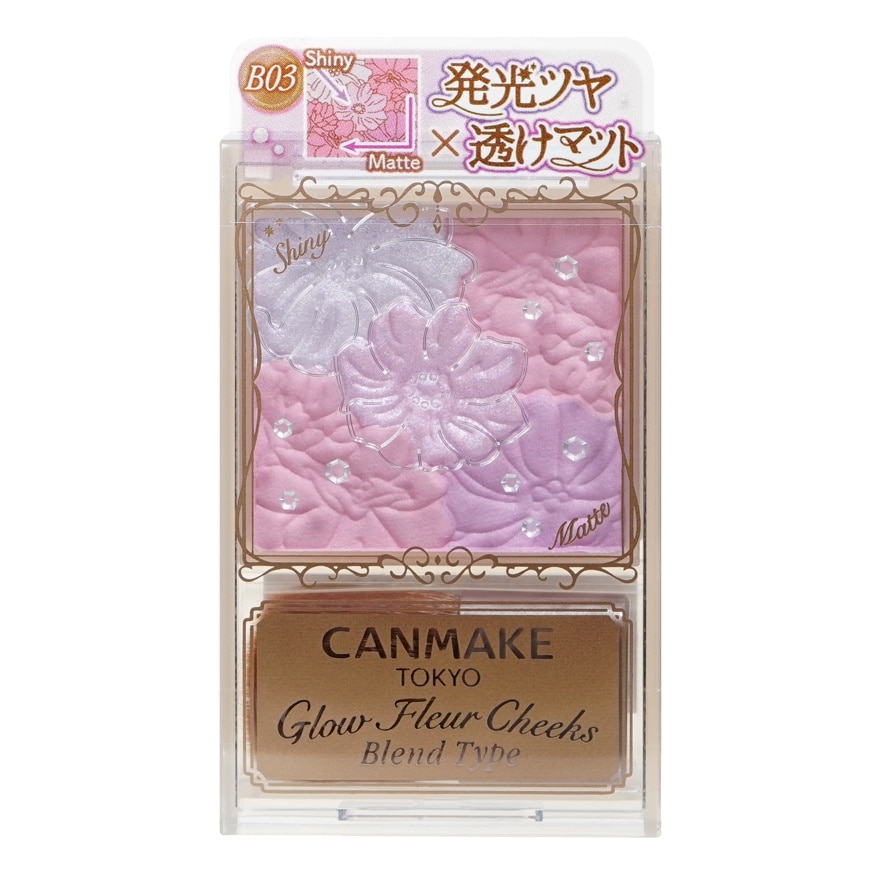 Canmake Glow Fleur Cheeks 5.4g. B03 Lavender Dream