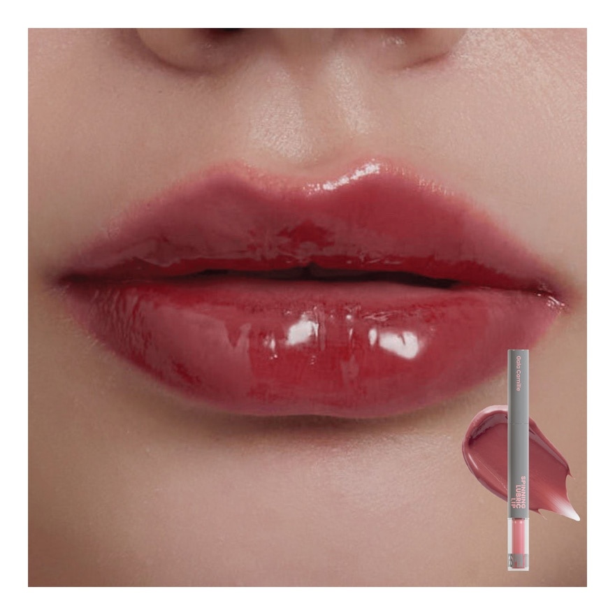 Gala Camille Spinning Lubric Lip Tint 1.8g. 10 Button Slip