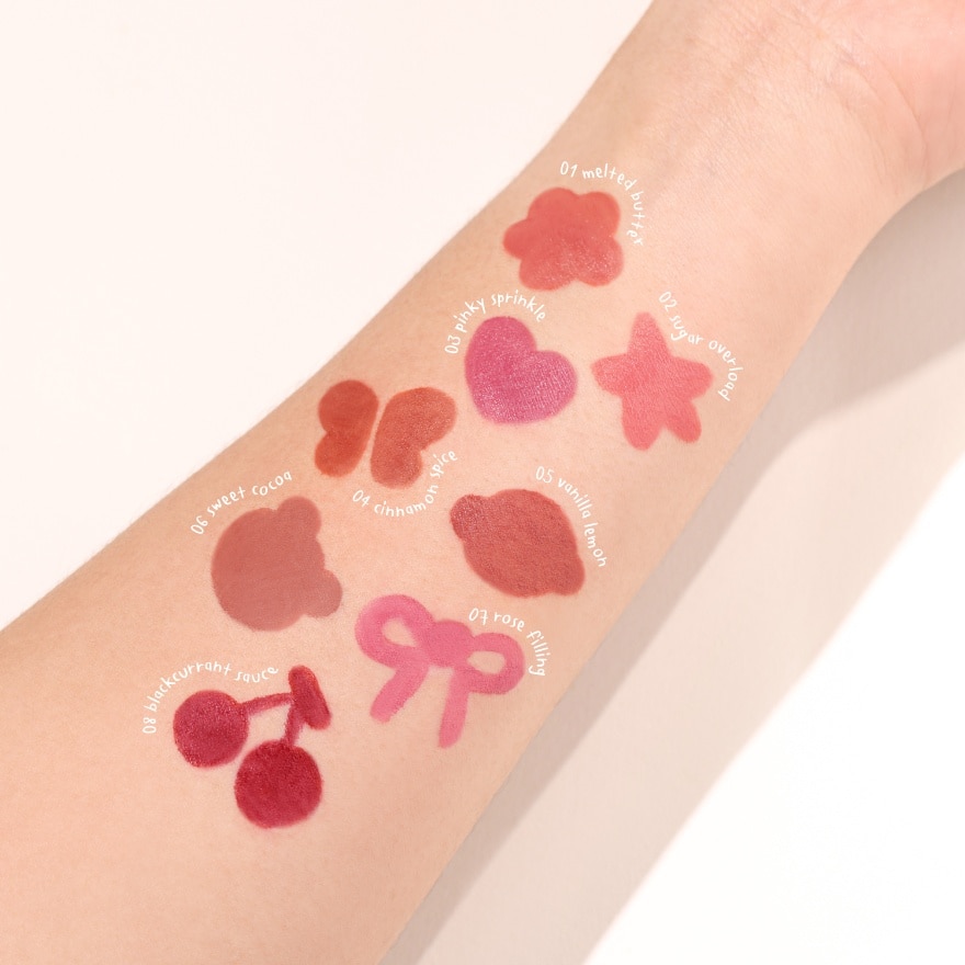 Meilinda Butter Cream Fluffy Lip Tint 4.6g. 02 Sugar Overload