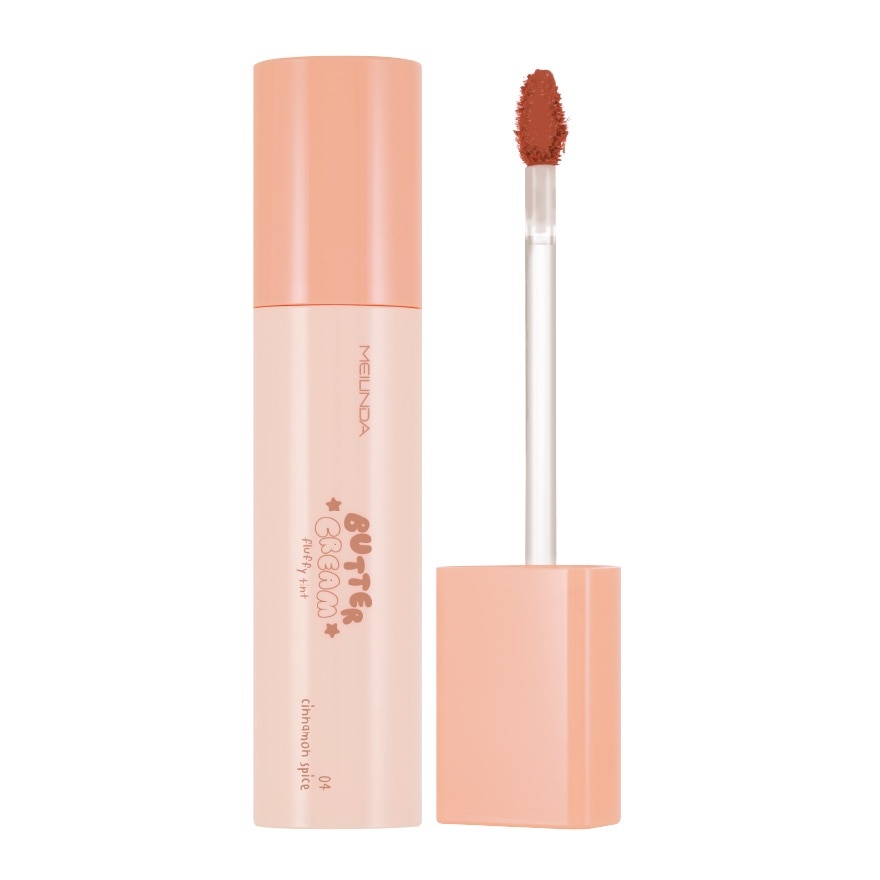 Meilinda Butter Cream Fluffy Lip Tint 4.6g. 04 Cinnamon Spice