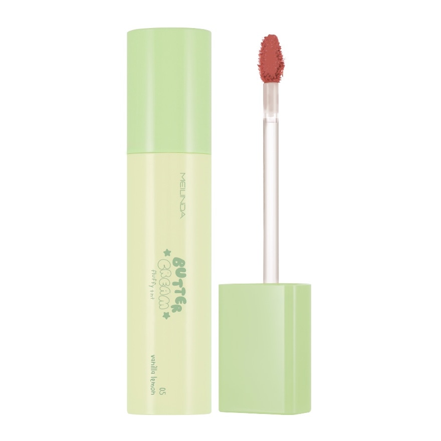 Meilinda Butter Cream Fluffy Lip Tint 4.6g. 05 Vanilla Lemon