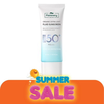 Plantnery - Plantnery Organic Extra Light Fluid Sunscreen SPF 50+ PA++++ 40 ml.