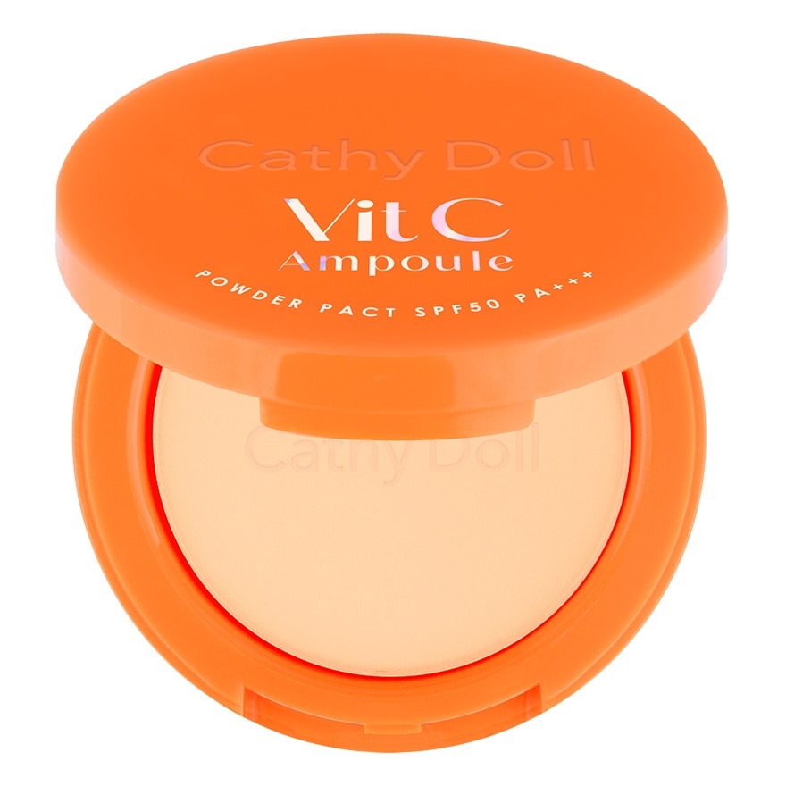 Cathy Doll Vit C Ampoule Powder Pact SPF50 PA+++ 6g. 02 Light Beige