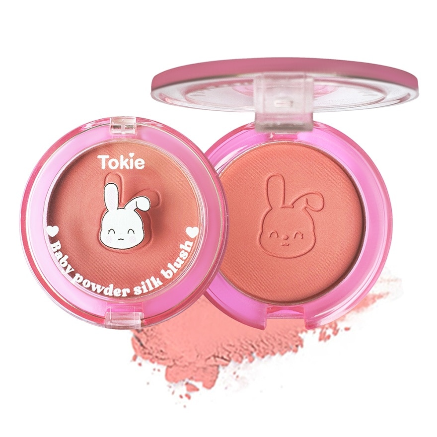 Tokie Baby Powder Silk Blush 3.5g. 01 Mercie