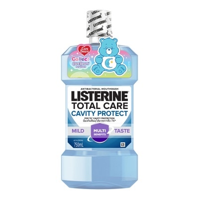 Listerine ลิสเตอรีน โทเทิลแคร์ แควิตี้ โพรเทค 750 มล. น้ำยาบ้วนปากผสมฟลูออไรด์