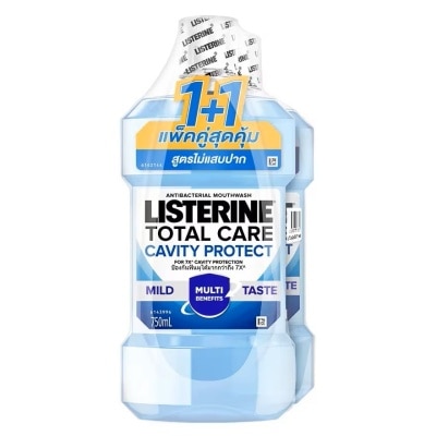 Listerine Listerine Mouthwash Total Care Cavity Protect 750Ml.Twin Pack