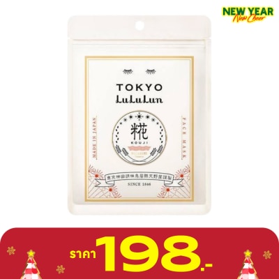 Lululun Lululun Face Mask Lululun TOKYO K3 7'S ผิวนุ่มชุ่มชื้น เรียบเนียน อิ่มน้ำ