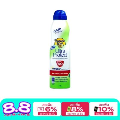 Banana Boat Banana Boat Clear Ultra Mist Ultra Protect Sunscreen Continuous Spray SPF50 PA++++ 17