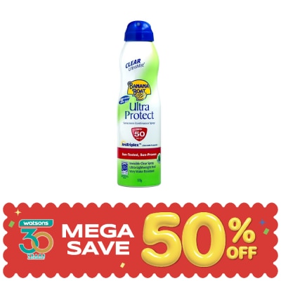 Banana Boat - Banana Boat Clear Ultra Mist Ultra Protect Sunscreen Continuous Spray SPF50 PA++++ 17 image