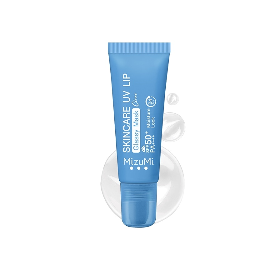 MizuMi Skincare UV Lip Glassy Mask Clear 8 ml.