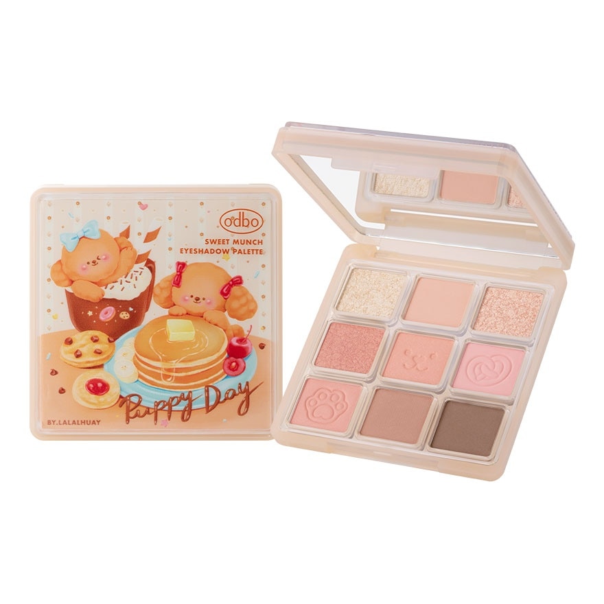 ODBO Odbo Sweet Munch Eyeshadow Palette 9g 01