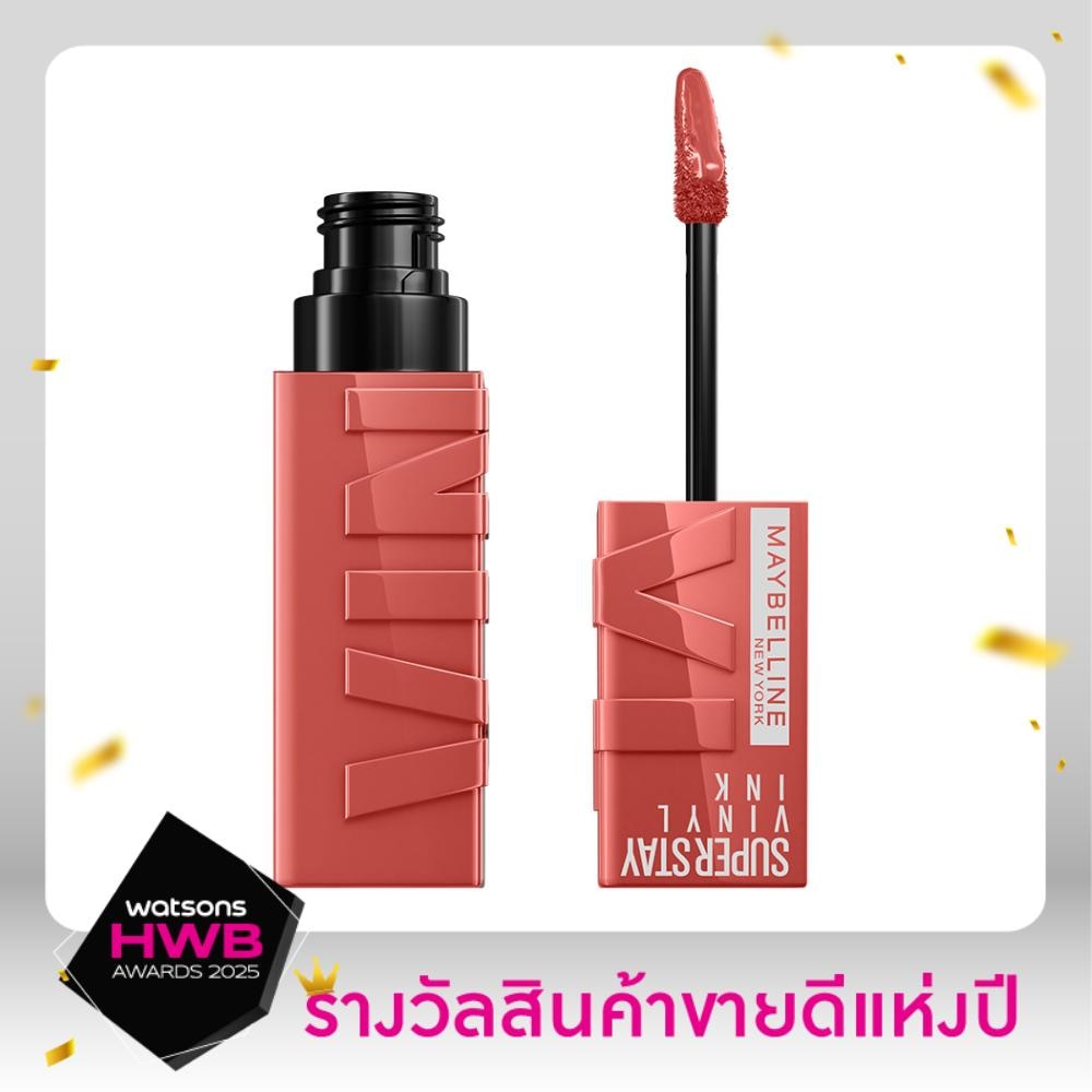 เมย์เบลลีน นิวยอร์ก ซุปเปอร์สเตย์ ไวนิล อิ้งค์ ลิป 4.2มล. 68 ฮิพนอททิค