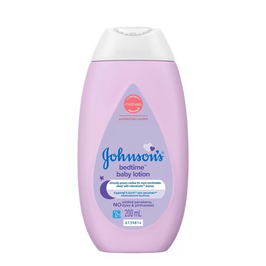 Johnson's Baby Lotion Bedtime 200 Ml. โลชั่นบำรุงผิวกาย