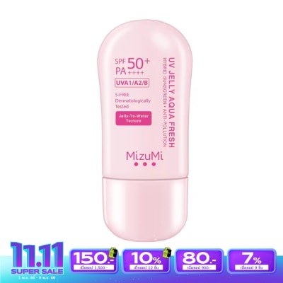 Mizumi มิซึมิ ยูวี เจลลี่ อควา เฟรช SPF50+ PA++++ 40 กรัม