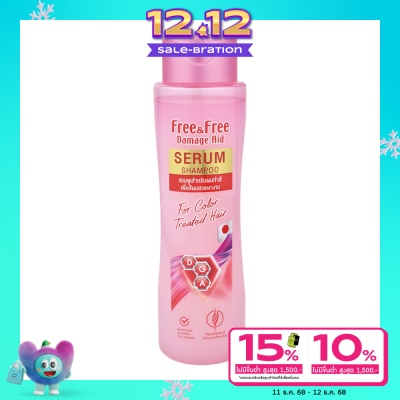 Free&Free Free Free Serum Shampoo For Color Treated Hair 300 Ml.