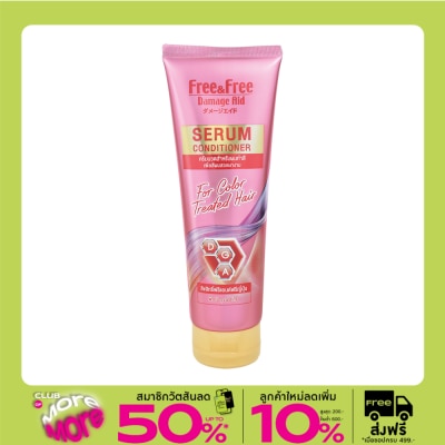 Free&Free Free  Free Serum Conditioner For Color Treated Hair 240 Ml.