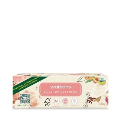 Watsons Watsons Velvety Soft Box Tissues (X-Flower 2) 3ply x 100sheets.  This items could not