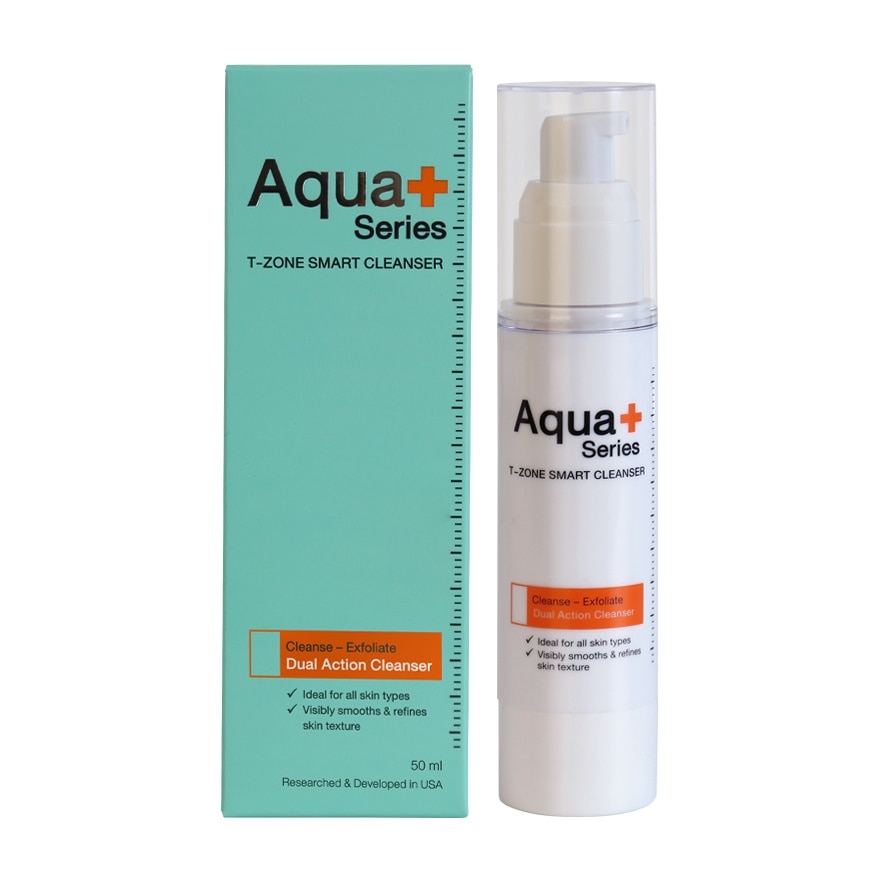 Aqua+ Series T-Zone Smart Cleanser 50 ml.