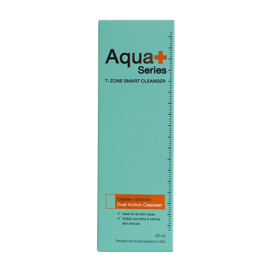 Aqua+ Series T-Zone Smart Cleanser 50 ml.