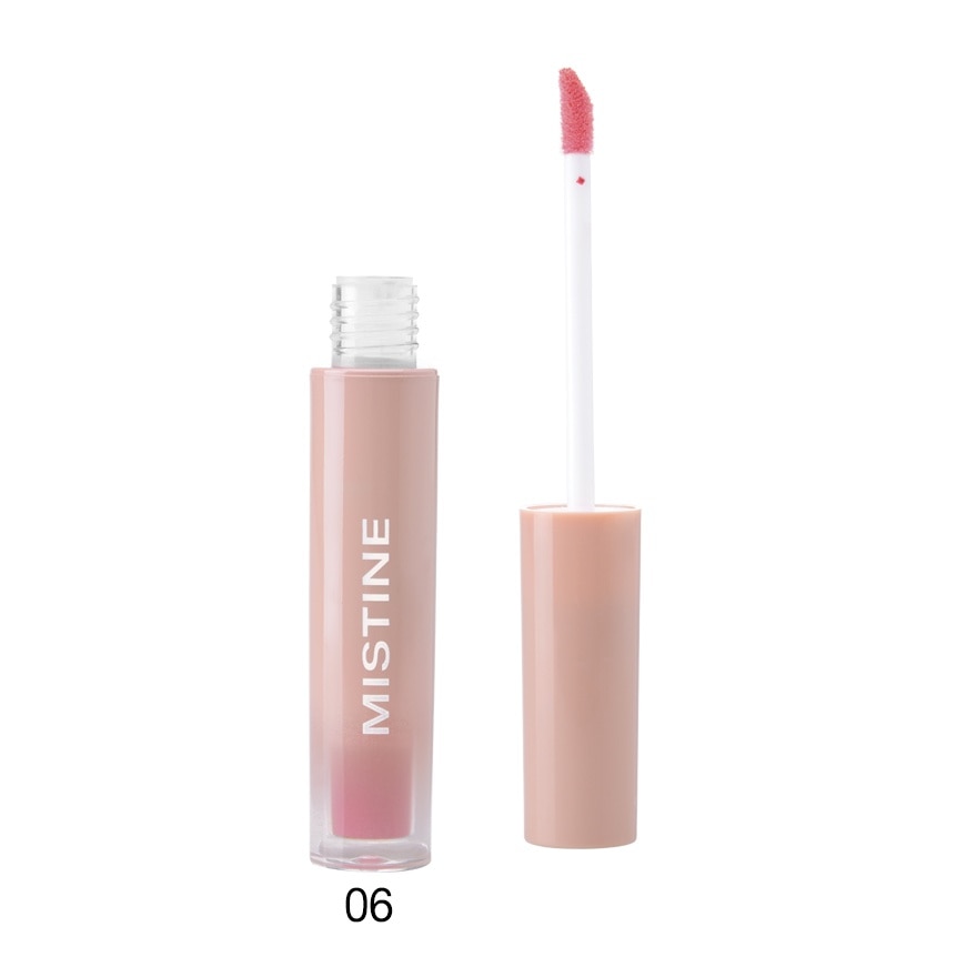 Mistine Choose Me  Long Wearing Lip Gloss 1.6g. 06 Deep Pink