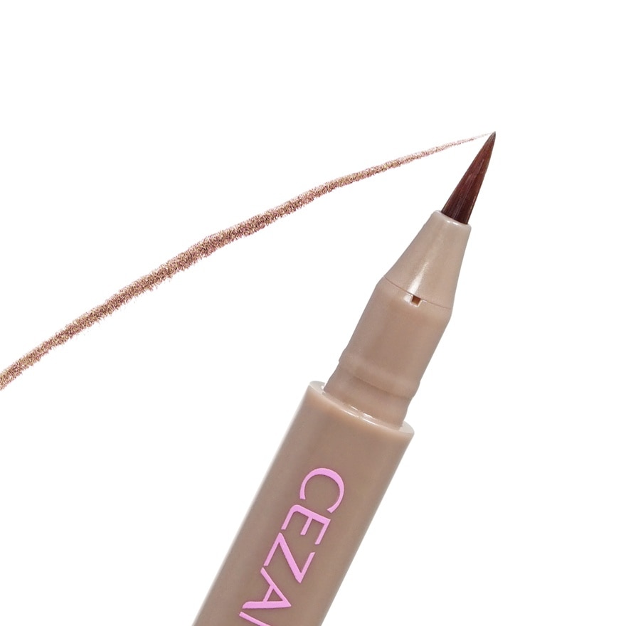Cezanne Drawing Double Eyelid Eyeliner 0.6ml. 20 Greige
