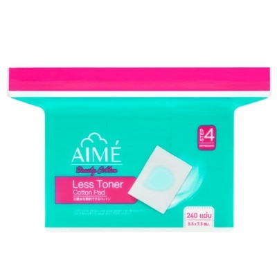 Aime - เอเม่ สำลี โทนเนอร์ แผ่นบาง 240 แผ่น image