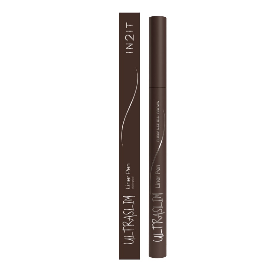 In2It Ultraslim Liner Pen 0.6g. 02 Natural Brown