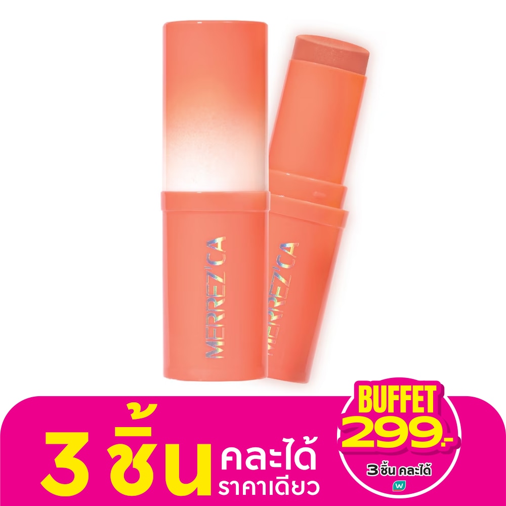 Merrez'Ca Creamy Blush Stick 6g. Salmon