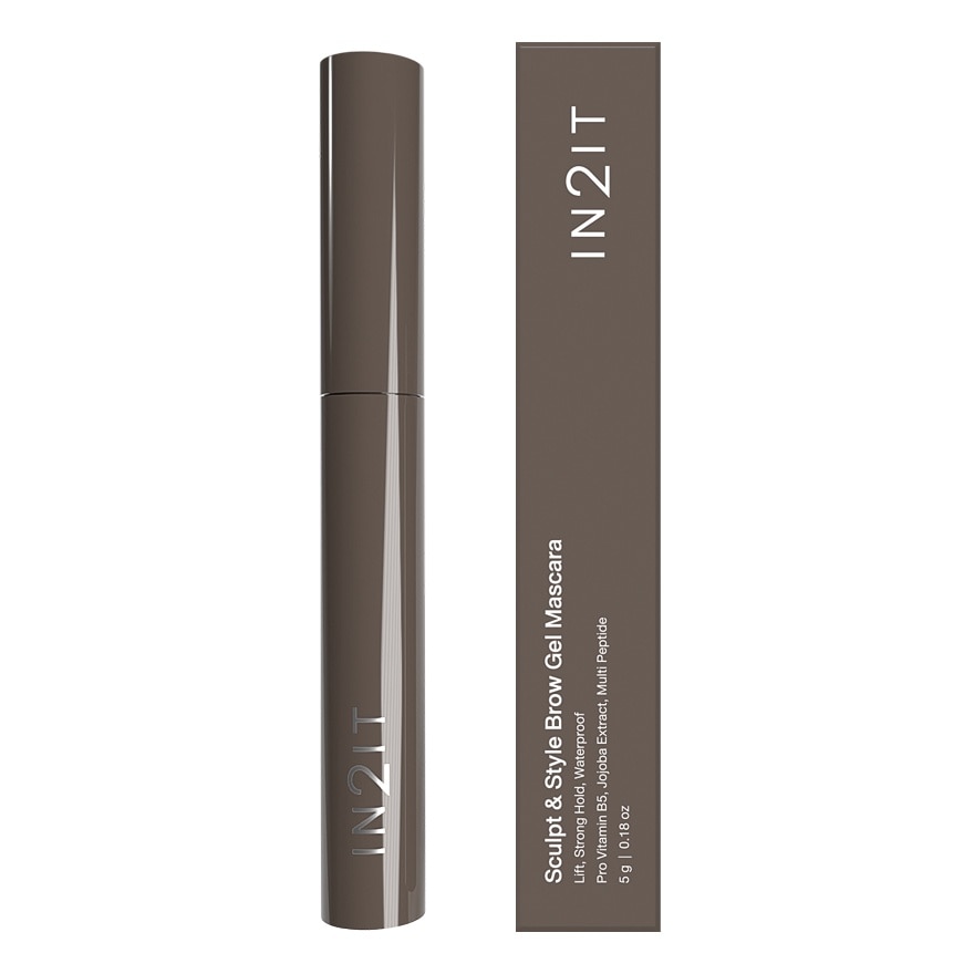 In2It Sculpt  Style Brow Gel Mascara 5g. 01 Ash Brown