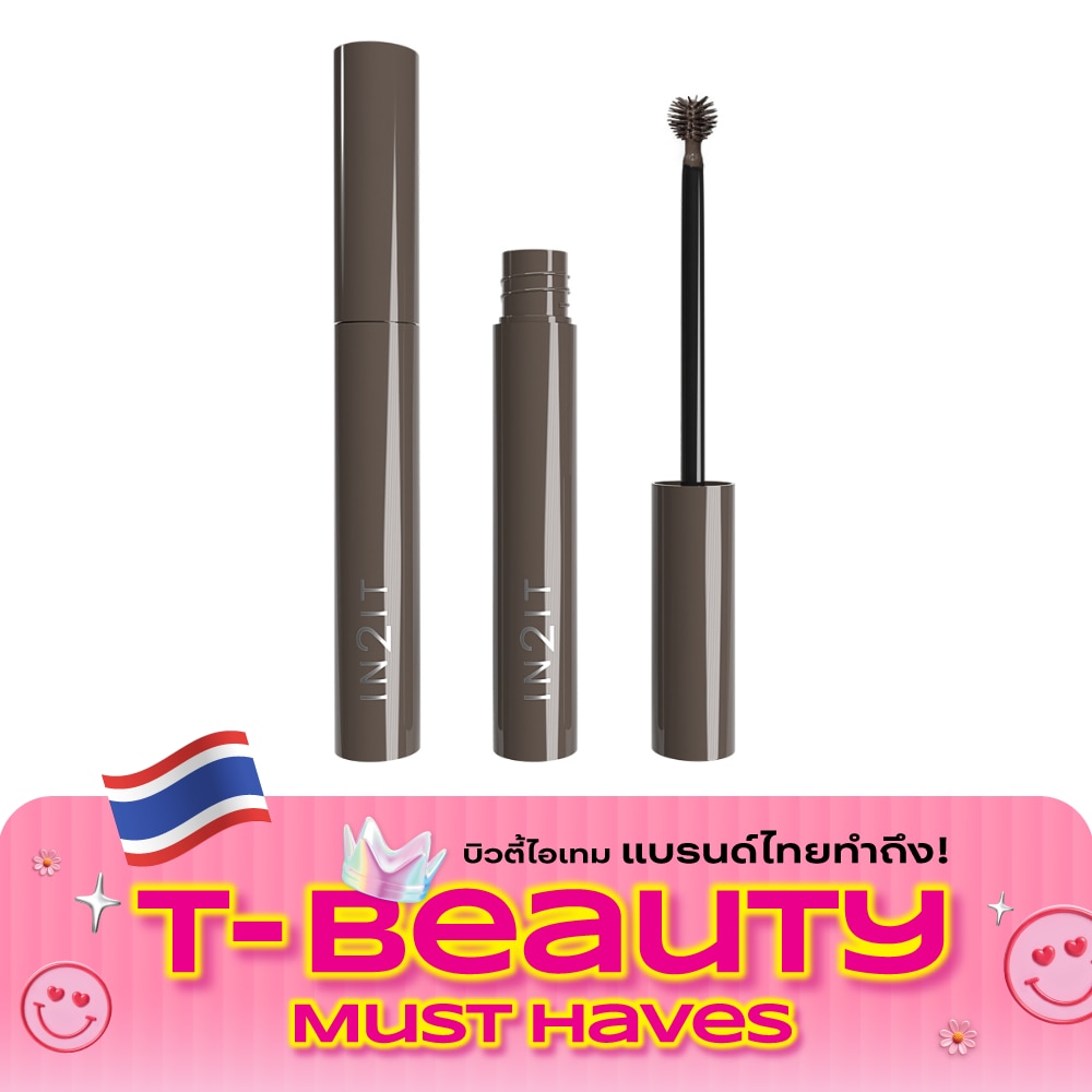 In2It Sculpt Style Brow Gel Mascara 5g. 01 Ash Brown image
