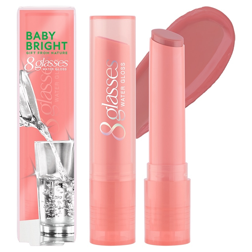 Baby Bright 8 Glasses Water Gloss Lip 2.5g. 02 Lychee Soda