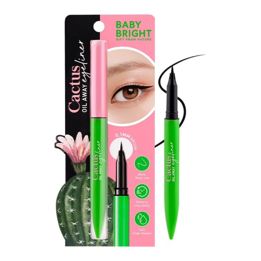 Baby Bright Baby Bright Cactus Oil Away Eyeliner 0.6g.