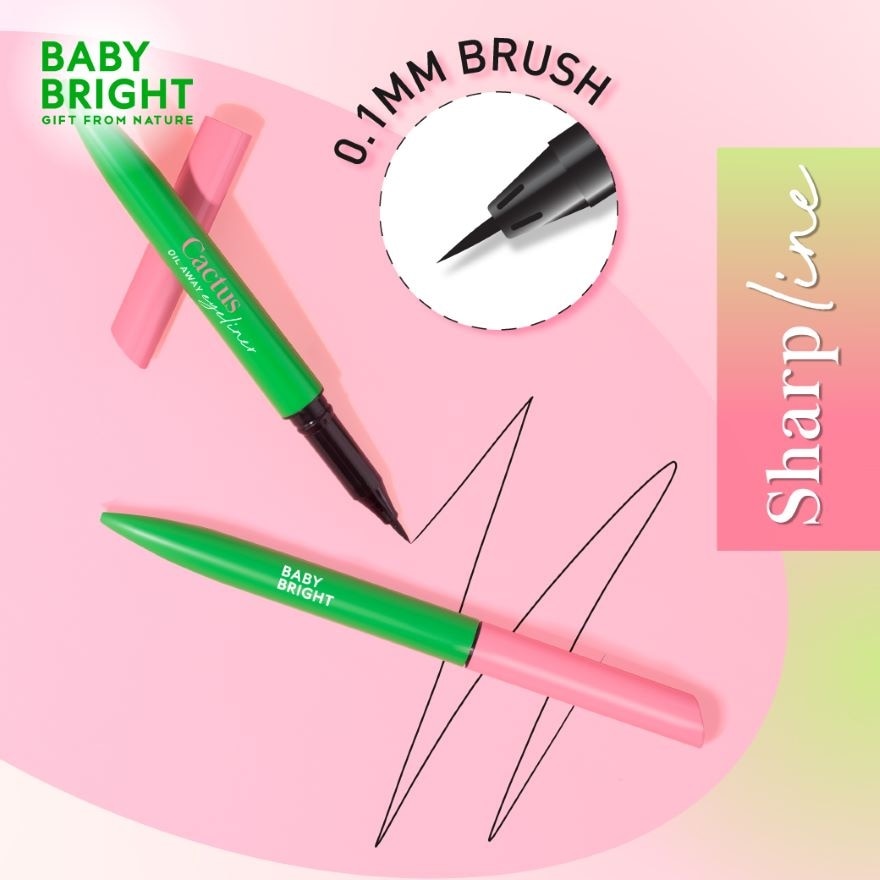 Baby Bright Cactus Oil Away Eyeliner 0.6g.