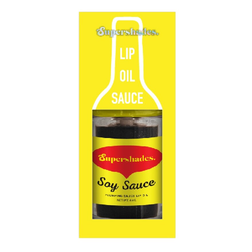 Supershades Plumping Sauce Lip Oil 4ml. 04 Soy Sauce