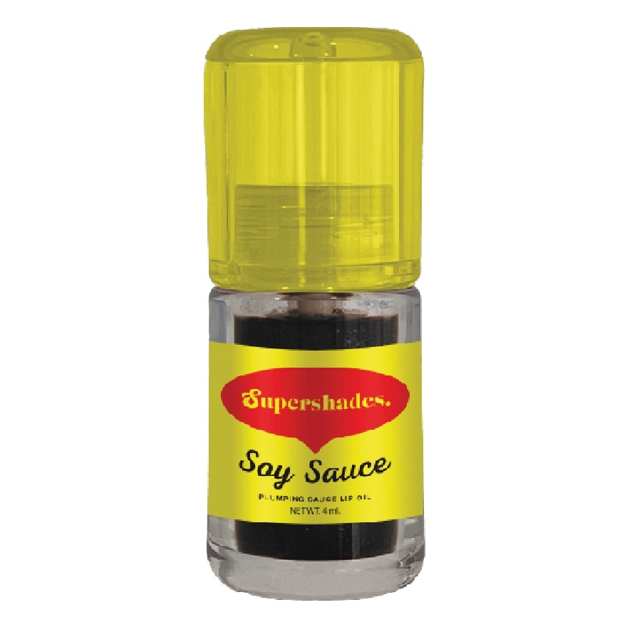 Supershades Plumping Sauce Lip Oil 4ml. 04 Soy Sauce