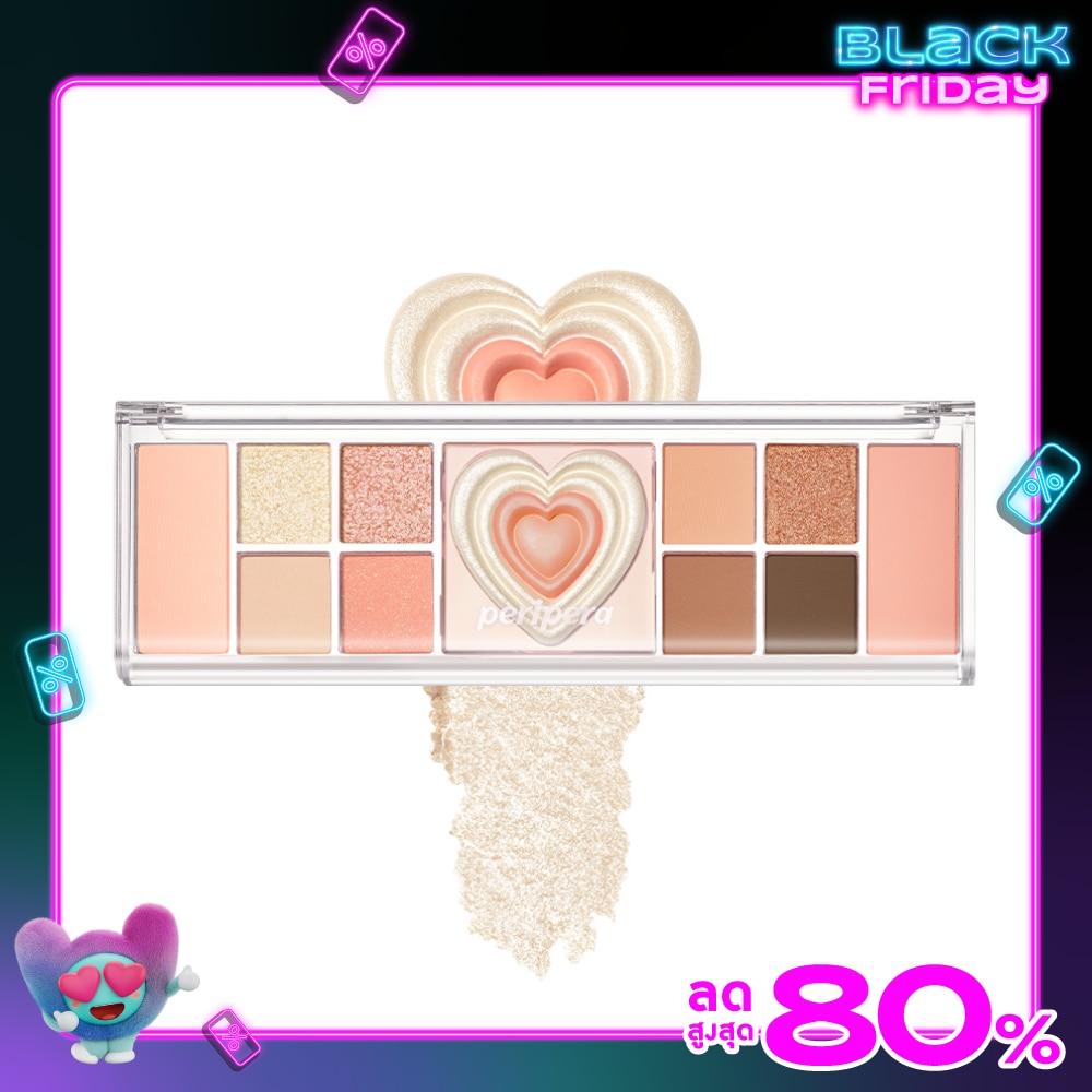 Peripera All Take Mood Like Palette 12.7g. 02 Peach Heaven