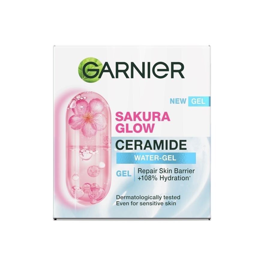 Garnier Sakura Glow Ceramide Water-Gel 50 Ml.