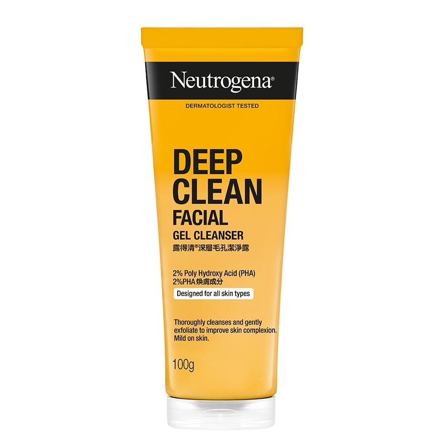 Neutrogena Deep Clean Facial Gel Cleanser 100 G. เจลล้างหน้า