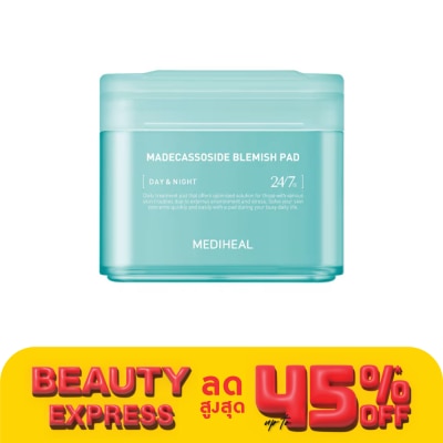 Mediheal เมดิฮีล มาเดแคสโซไซด์ เบลมิช แพด 100 ชิ้น แผ่นบำรุงผิวหน้า ลดรอยสิว ลดสิวอักเสบ