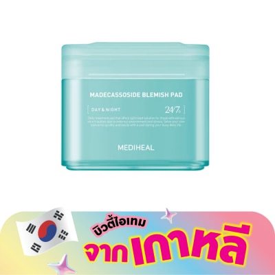 Mediheal - เมดิฮีล มาเดแคสโซไซด์ เบลมิช แพด 100 ชิ้น แผ่นบำรุงผิวหน้า ลดรอยสิว ลดสิวอักเสบ