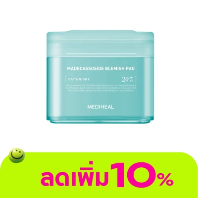 Mediheal - เมดิฮีล มาเดแคสโซไซด์ เบลมิช แพด 100 ชิ้น แผ่นบำรุงผิวหน้า ลดรอยสิว ลดสิวอักเสบ