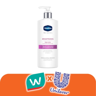 Vaseline - วาสลีน โปร เดอร์มา บอดี้ โลชั่น 3 ไบรท์เทนนิ่ง 465 มล.