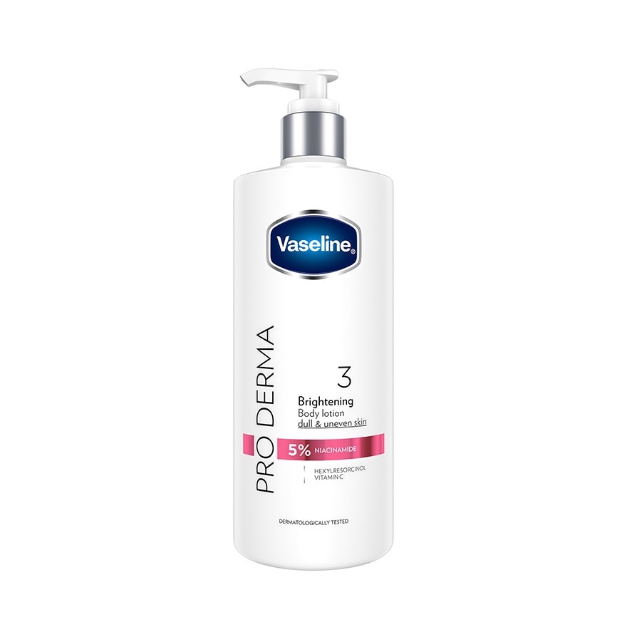 Vaseline Pro Derma Body Lotion 3 Brightening 465 Ml. image
