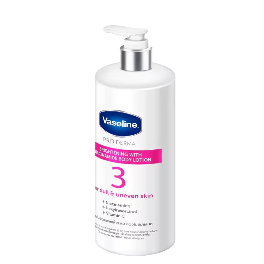 Vaseline Pro Derma Brightening With Niacinamide Body Lotion3 465 Ml.